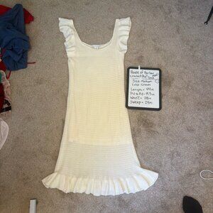 House of Harlow 1960 Cream Knit Top